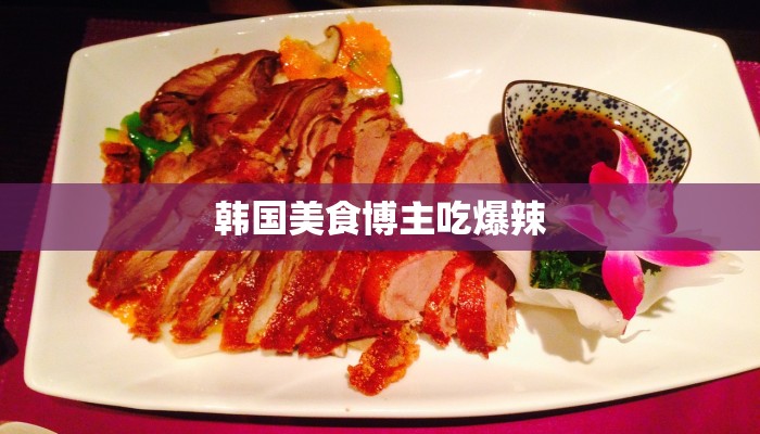 韩国美食博主吃爆辣