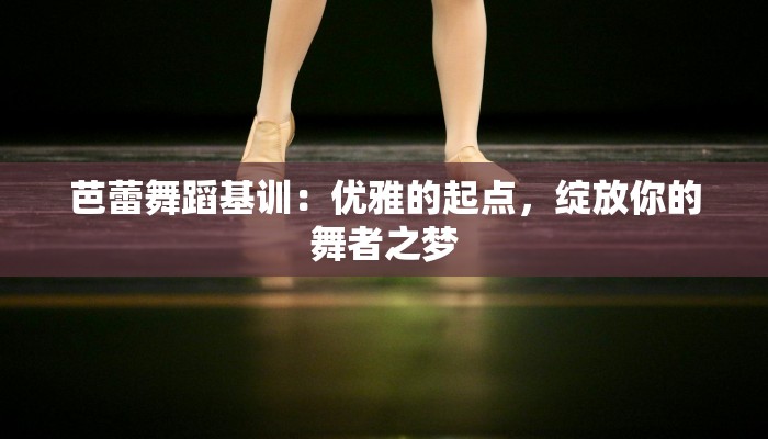 芭蕾舞蹈基训：优雅的起点，绽放你的舞者之梦