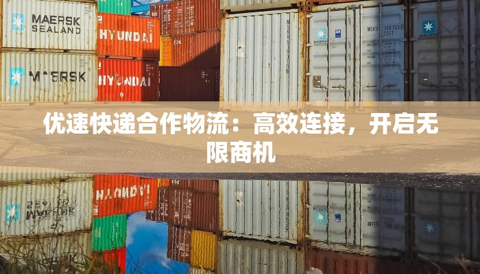 优速快递合作物流:高效连接,开启无限商机 优速快递合作物流:高效连接,开启无限商机