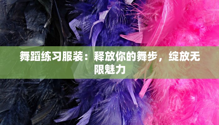 舞蹈练习服装：释放你的舞步，绽放无限魅力